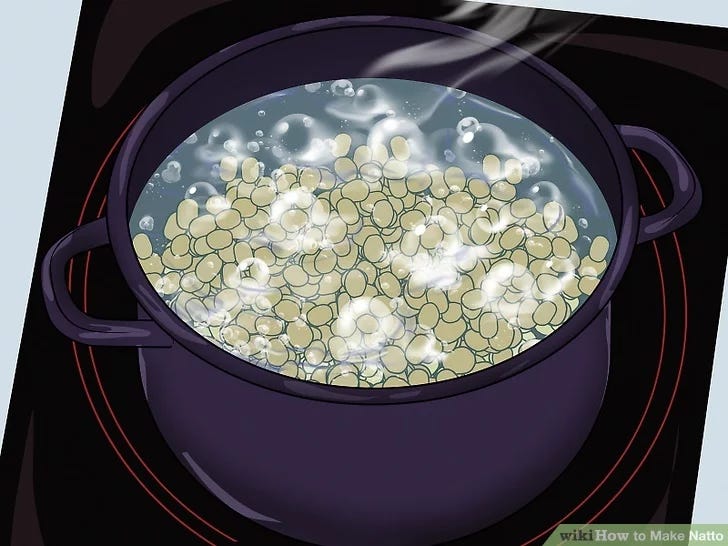 Step 2 Cover the beans with water and cook them until they’re soft.