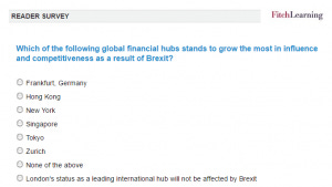 Quelle place financière va le plus bénéficier des conséquences du Brexit au détriment de Londres ?