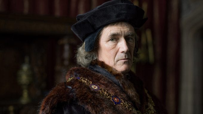 Mark Rylance as Thomas Cromwell in Wolf Hall: The Mirror and the Light