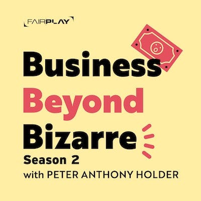 Podcast cover art for Business Beyond Bizarre - Hosted by Peter Anthony Holder - @blackcanadiancreators