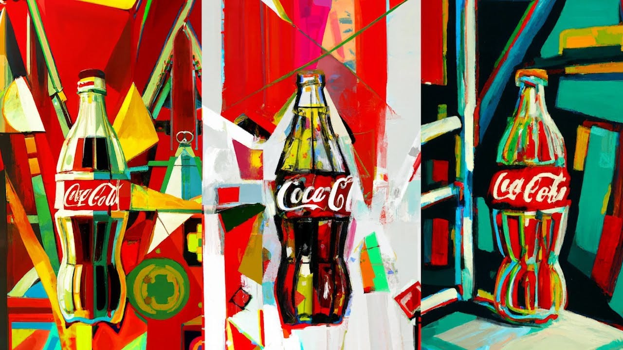 AI branding Coca-Cola