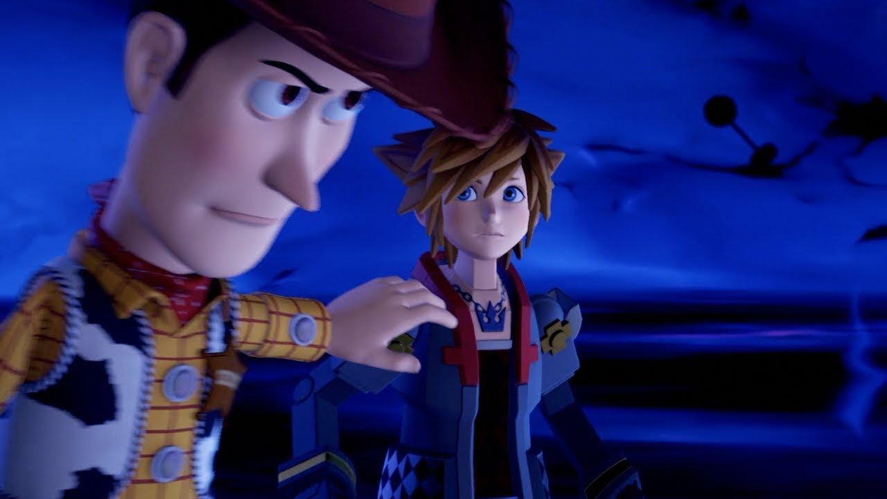Woody Holding Sora Back | Know Your Meme