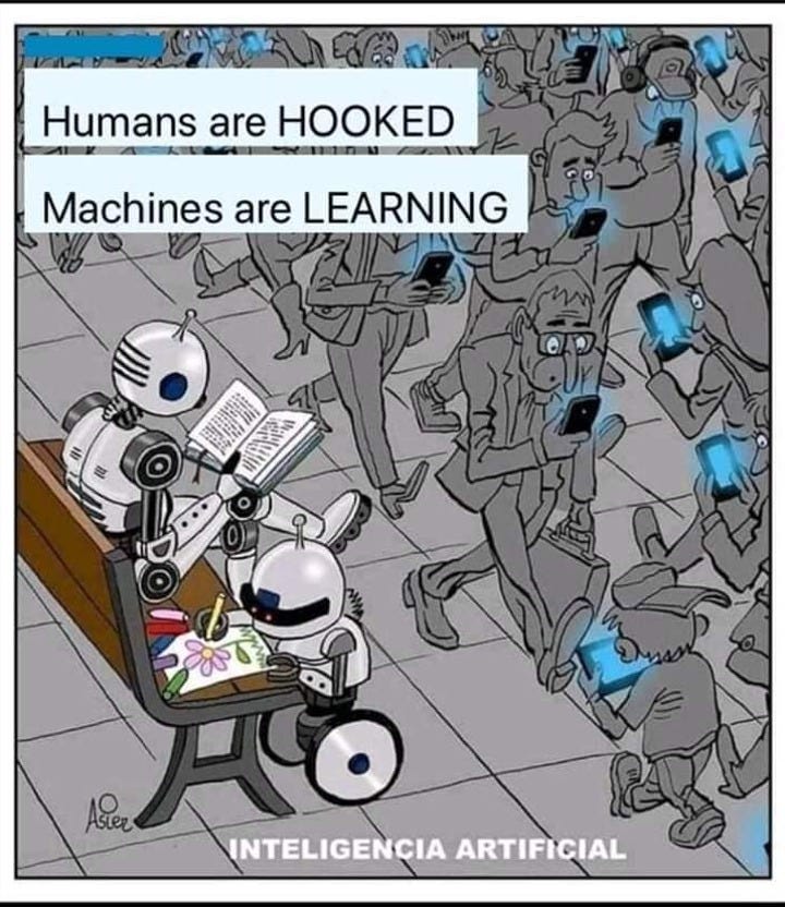 Humans are hooked. Machines are learning. : r/im14andthisisdeep