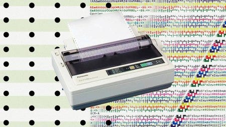 Imprimante Brother de 1980