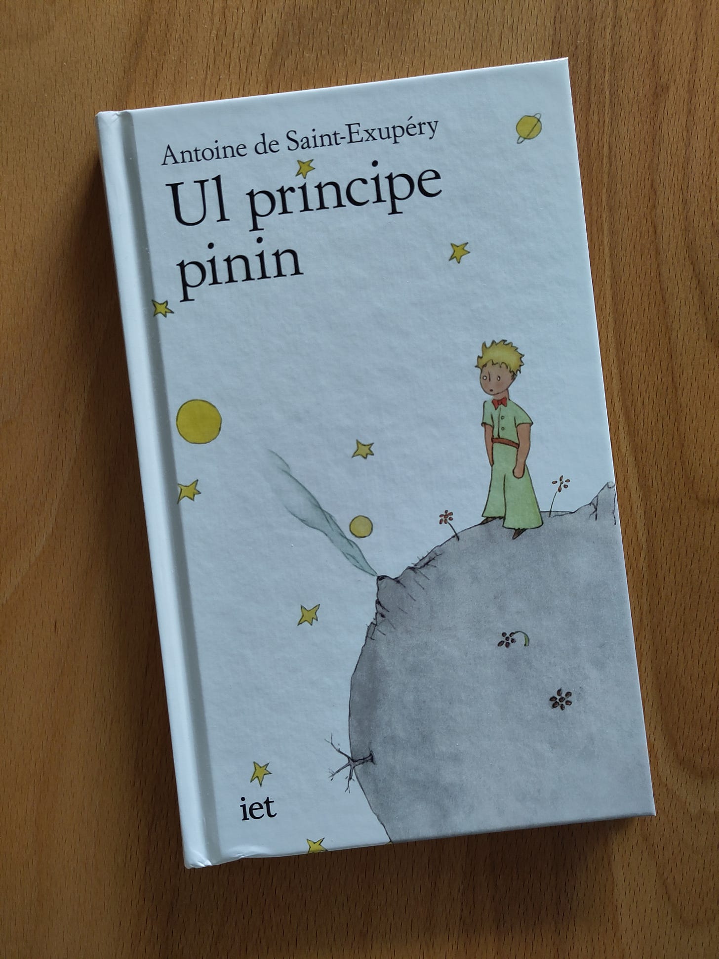 Fotografia del libro "Ul principe pinin"