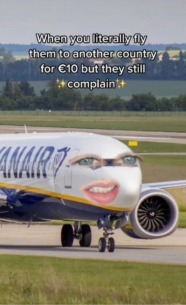 Ryanair troll customers who 'complain' over £8 flights – but some aren't  impressed - Daily Star