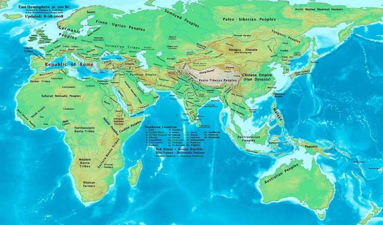 A map