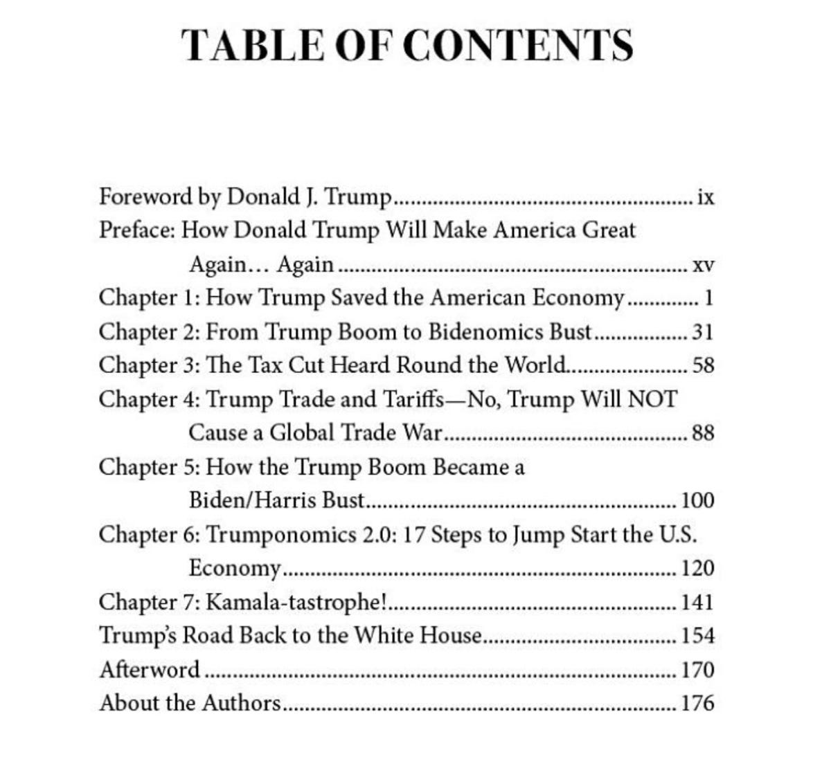 Table of Contents