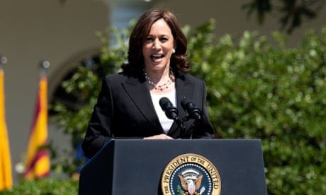 US vice-president Kamala Harris