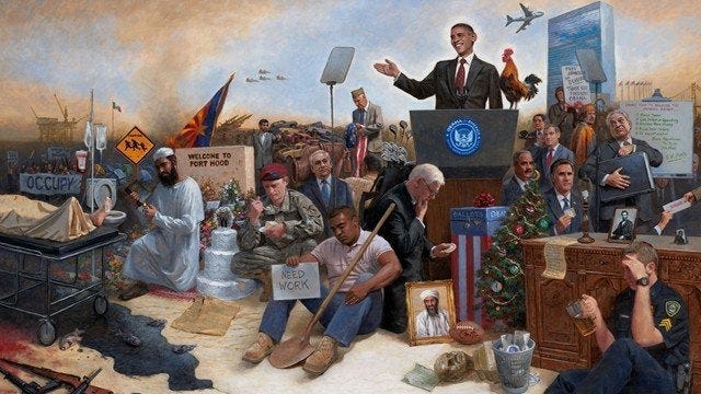 Cringe-worthly LDS painter with neo-conservative paintings : r/exmormon