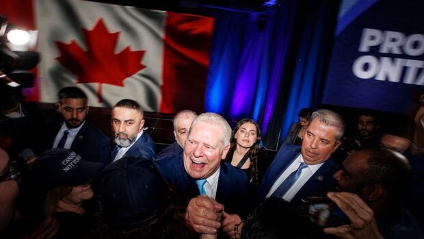 Ontario's election night in under 3 minutes