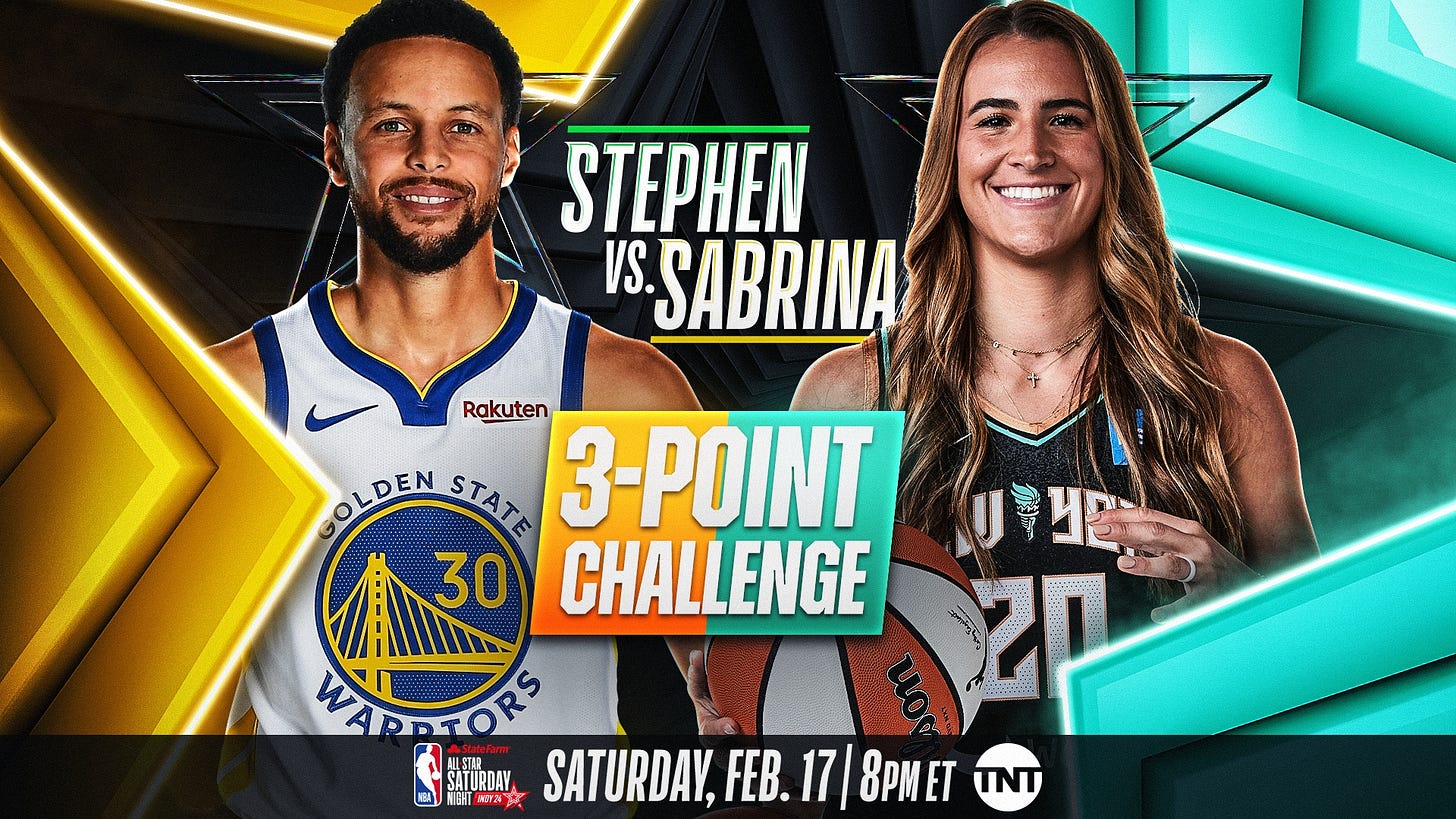 3-point sharpshooters: Stephen Curry vs. Sabrina Ionescu challenge | NBA.com