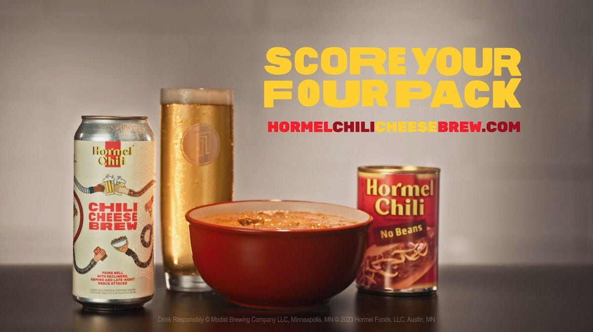 Hormel Unveils 'Chili Cheese' Beer | Manufacturing Business Technology