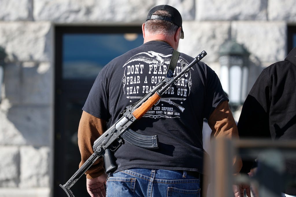 Letter: No one has — or should have — the right to carry a gun at all times