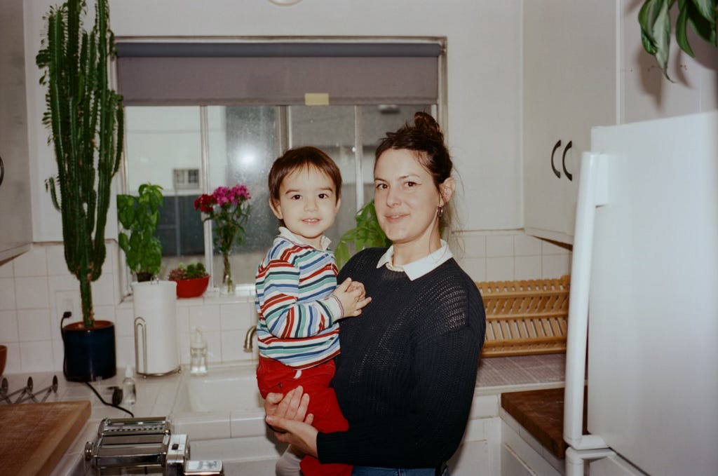 Victoria and her son