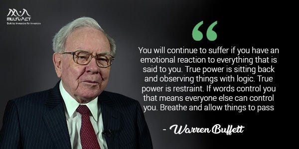 Warren Buffett Quotes You Will Continue To Suffer If You Have An ...