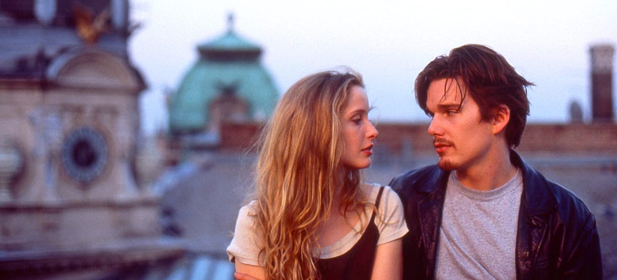 Before Sunrise Julie Delpy Ethan Hawke