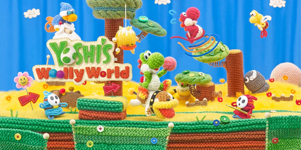 yoshis wooly world keyart