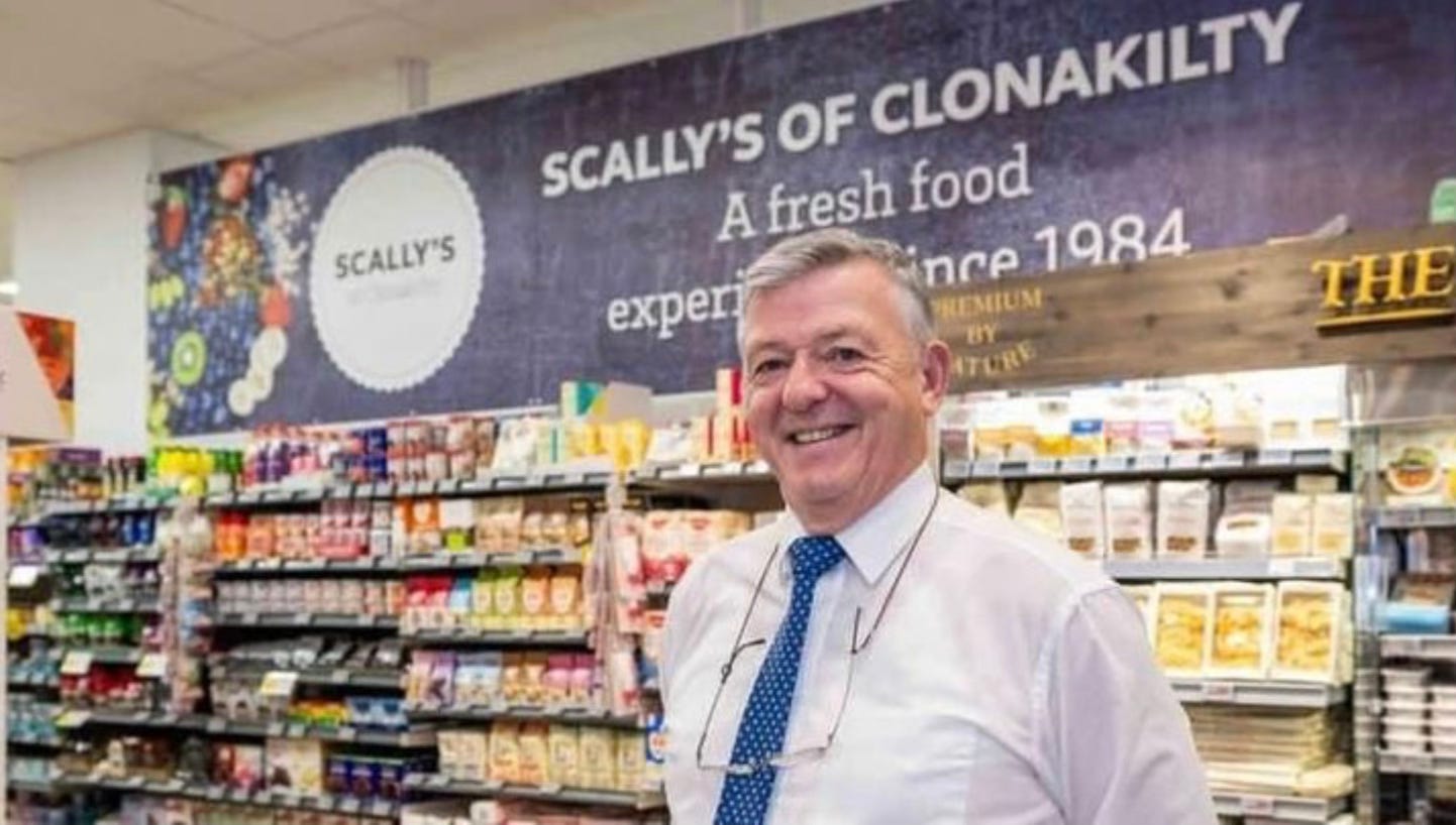 Eugene Scally of Scally’s SuperValu, Clonkilty (credit: Scally’s)