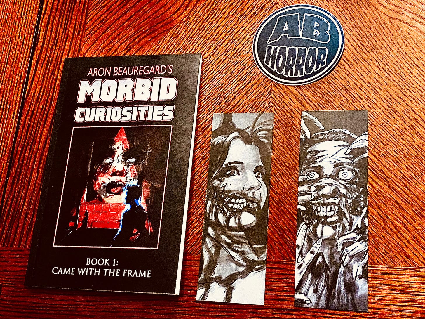 PREORDER - Morbid Curiosities Book 1: Came With the Frame - Signed Paperback Bundle
