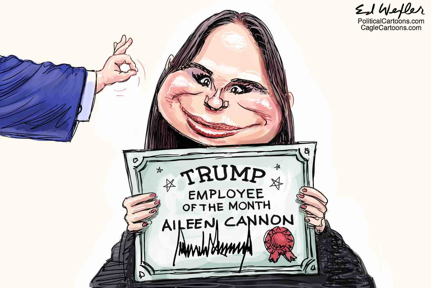 Trump appointed Aileen Cannon after losing the electio.