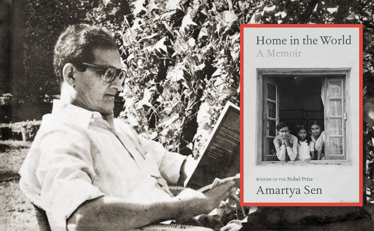 Amartya Sen's Ghare Baire: The Argumentative Indian's Autobiography Traces  His Early Life and Influences - American Kahani