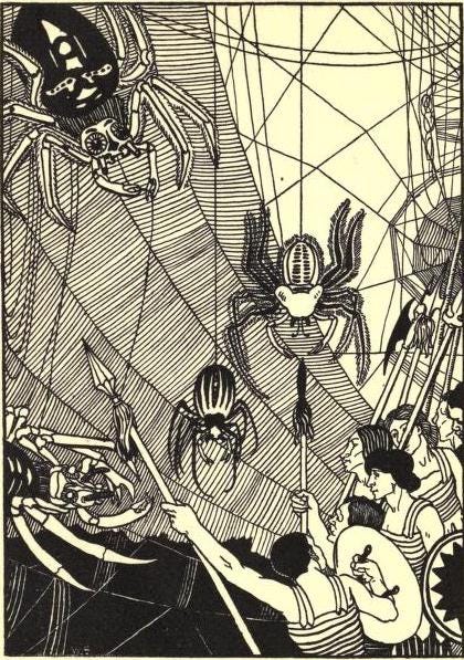 Lucian's True History, 1894 by Aubrey Beardsley: History, Analysis ...