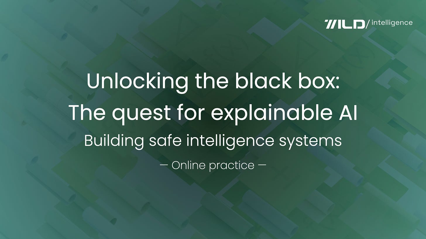 🚀 Unlocking the black box: The quest for explainable AI | Online course practice 4/10 from building safe intelligence systems