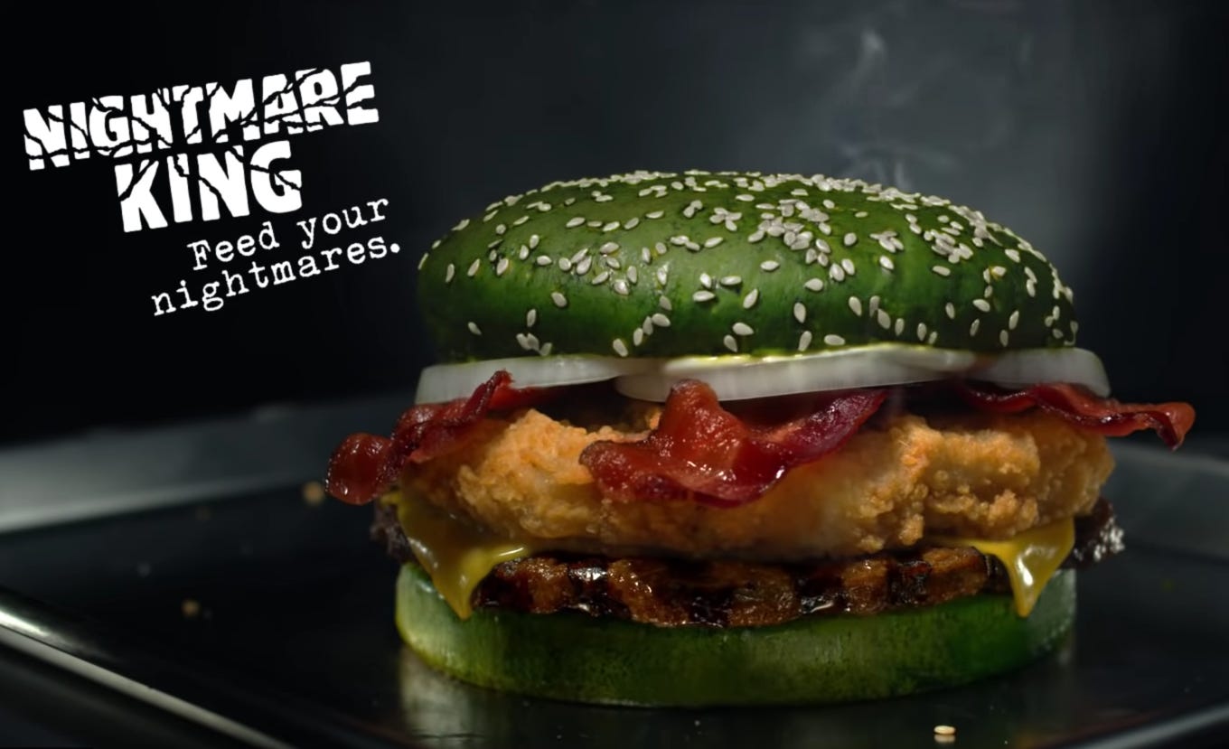 Burger King's 2018 Halloween Burger Will Give You Nightmares | Fortune