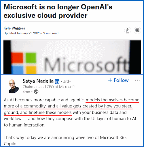 Microsoft separating from OpenAIMicrosoft separating from OpenAI