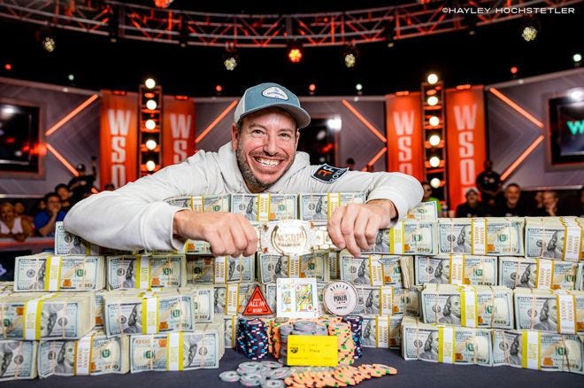 Daniel Weinman Wins Record-Breaking 2023 WSOP Main Event for $12,100,000 |  PokerNews