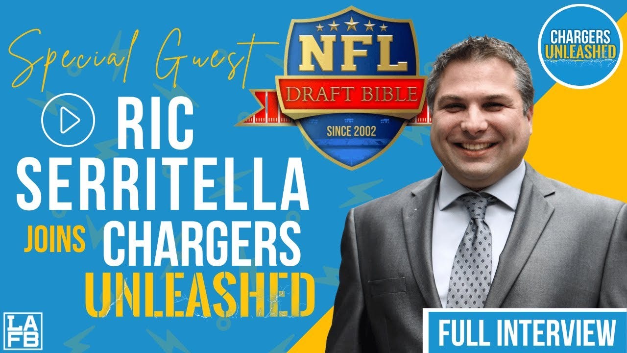 Ric Serritella Talks Chargers NFL Draft Prospects, Best Team Fits, Hidden  Gems | TE, WR, EDGE & More - YouTube