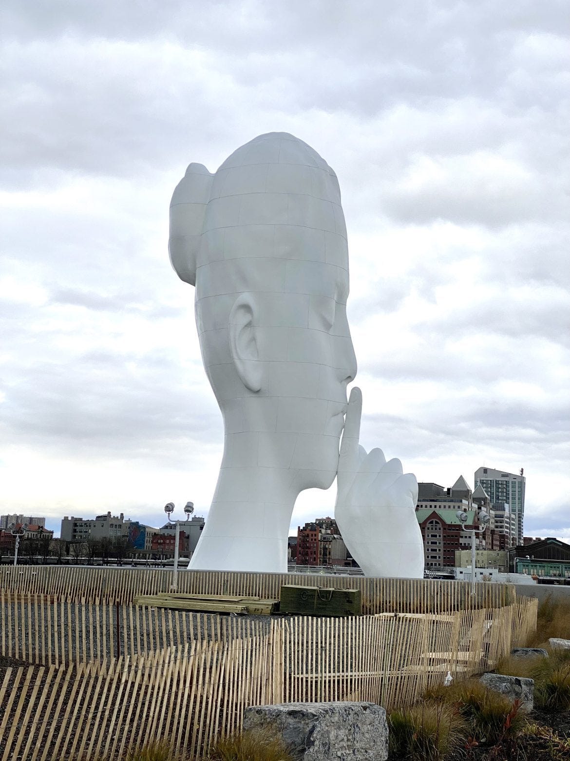 Water's Soul Sculpture Brings a New Meaning to Jersey City - New Jersey  Digest