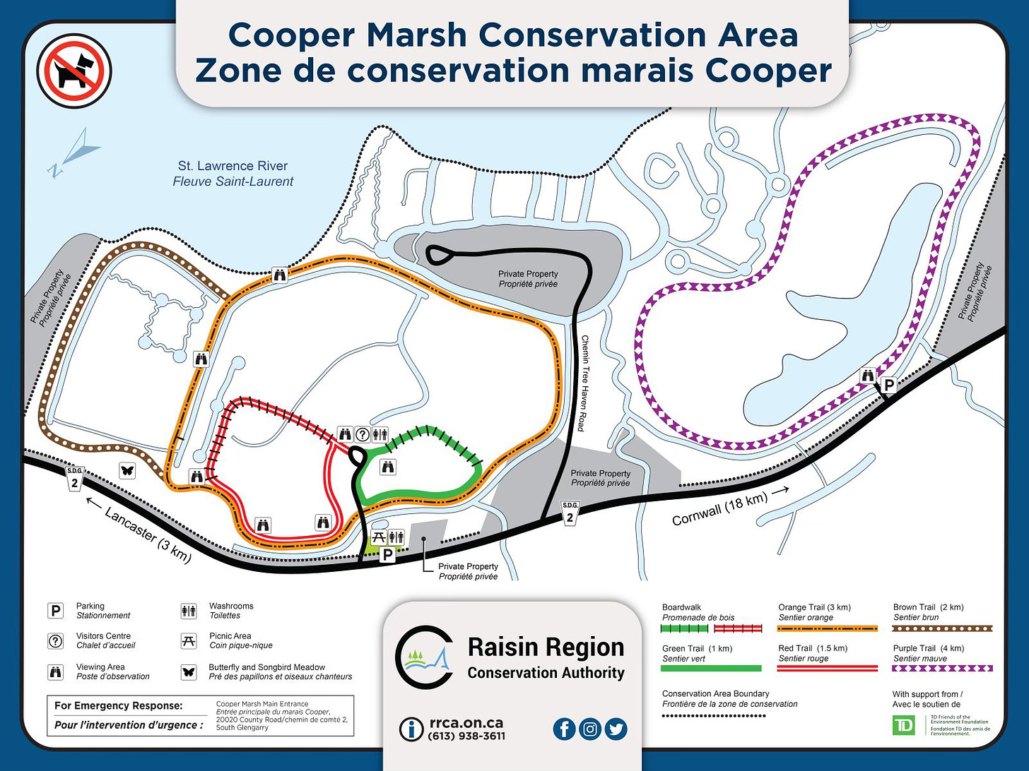 Cooper Marsh map