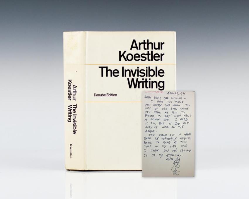 The Invisible Writing.