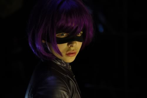 a still of Hit-Girl in costume