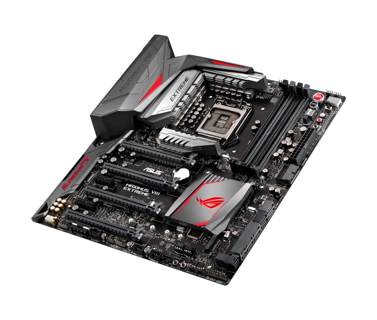 asus maximus viii hero close up motherboard