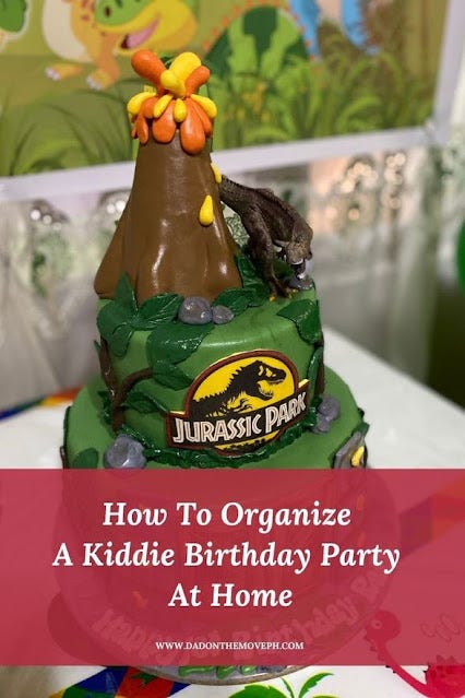 Easy steps to organize a kiddie birthday party at home