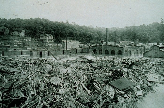 File:Debris in Asheville, NC, from the 1916 flood File:Debris in Asheville, NC, from the 1916 flood