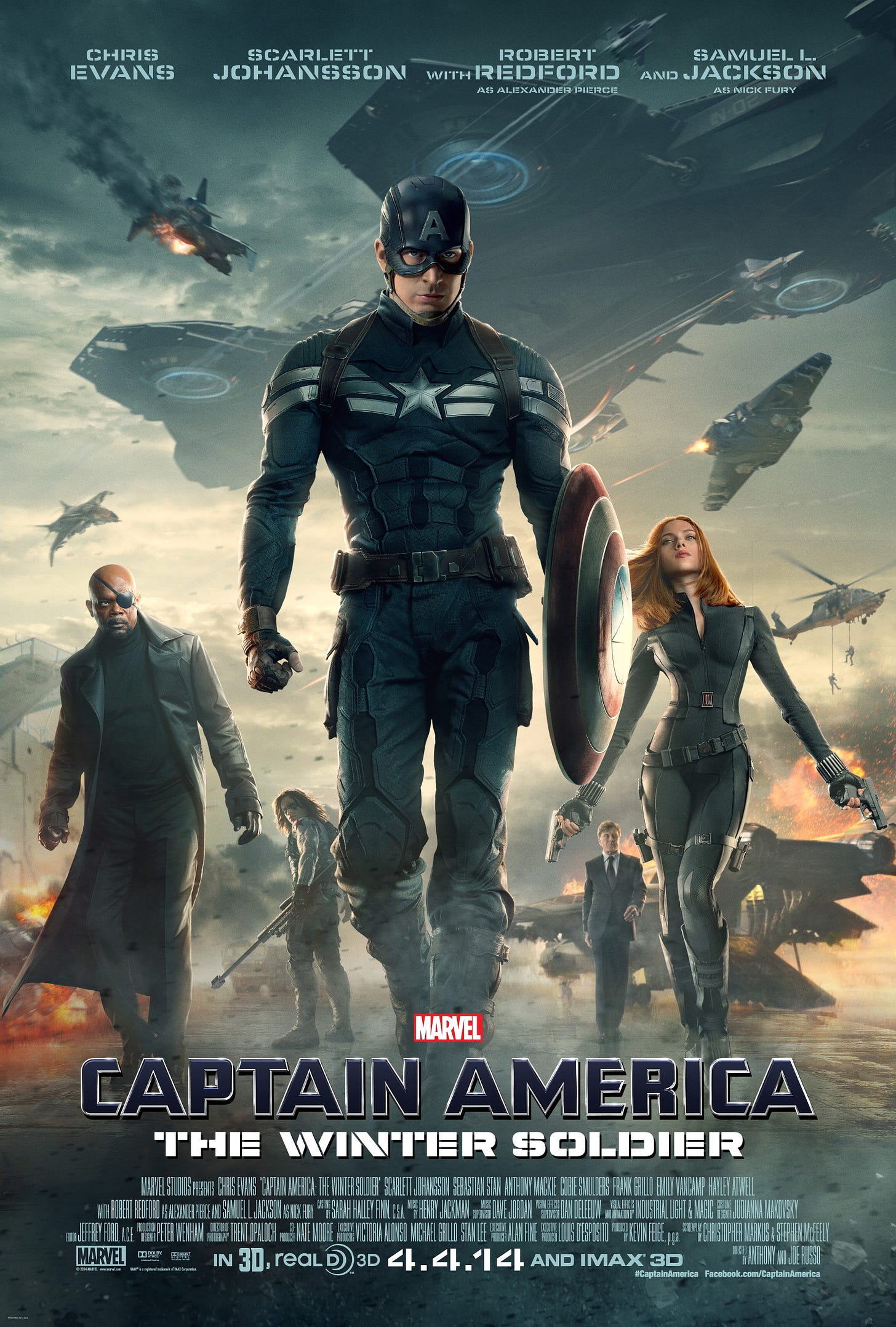 Three more posters for Anthony and Joe Russo's Captain America: The ...