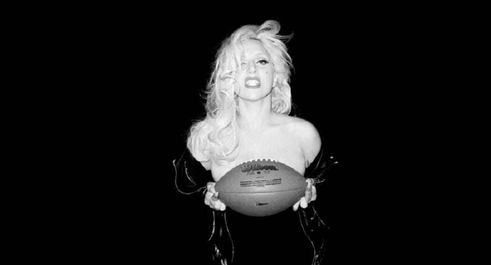 Lady Gaga making Super Bowl 51 inclusive 2017 images