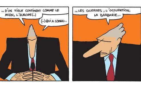 Villepin : l'histoire de son discours à l'ONU en BD