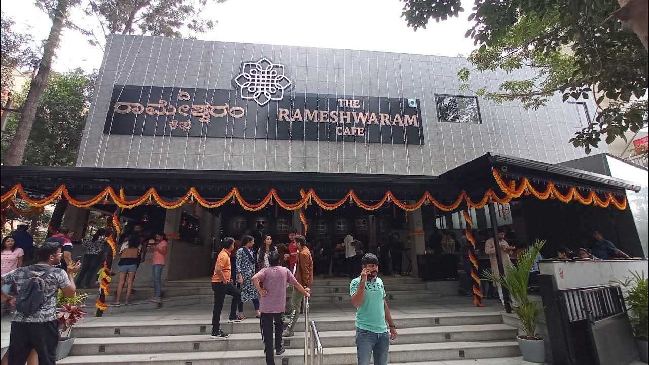 The Rameshwaram Cafe - Brookefield - YouTube