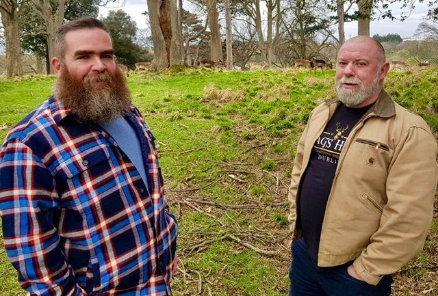 Bobby Barber and his husband Jack Callahan