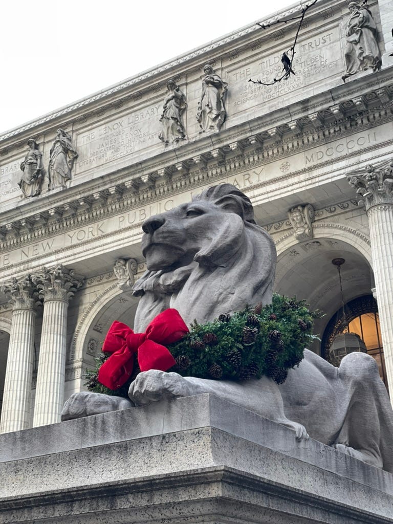 NYPL Lion Fortitude