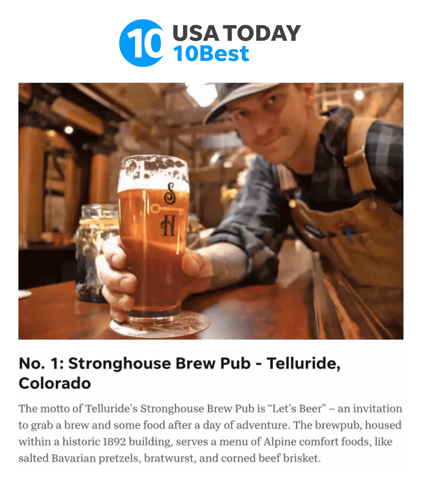 Press — Stronghouse Brew Pub