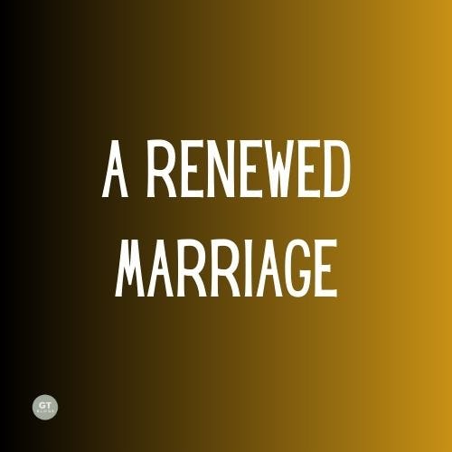A Renewed Marriage a blog by Gary Thomas