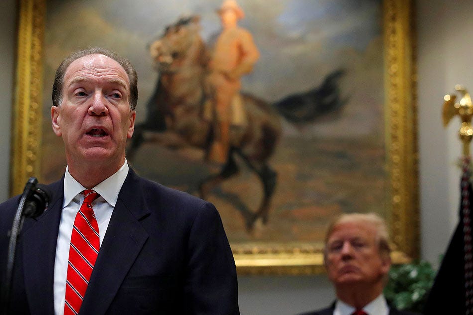 American David Malpass named World Bank president | ABS-CBN News