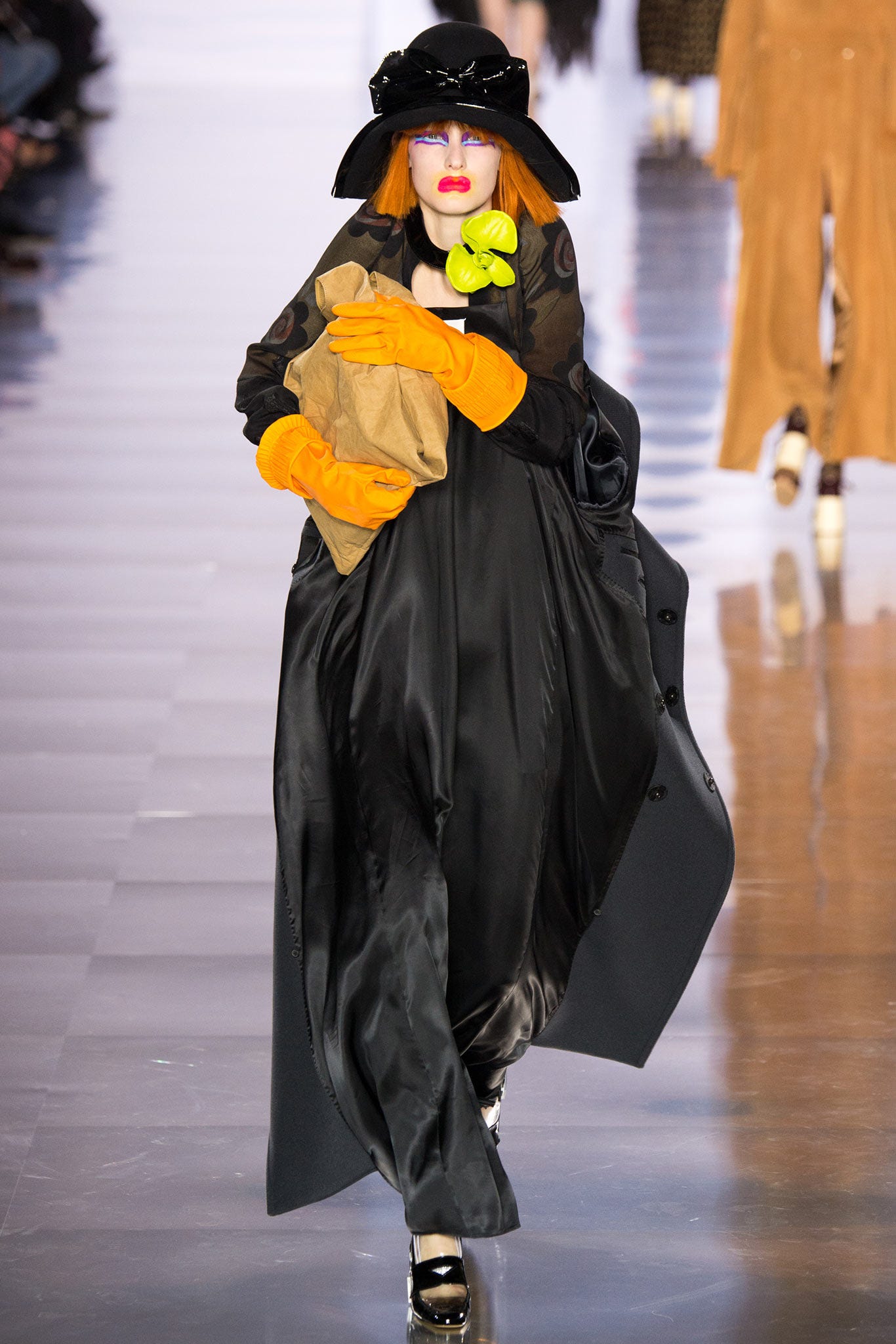 Image may contain Clothing Apparel Coat Footwear Shoe Human and Person