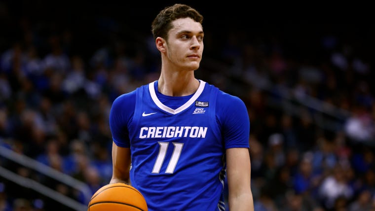 How tall is Ryan Kalkbrenner? Creighton star has a big role in Bluejays'  March Madness run | Sporting News